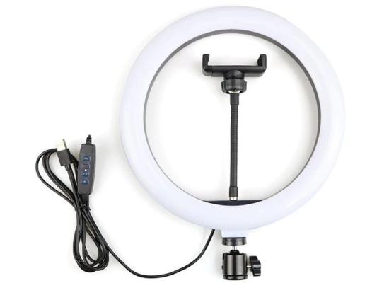 RTAKO AR-GTB06-10, Ring Light 10Inch with Single Phone Holder, without Tripod powerful and versatile ring light designed to elevate your lighting